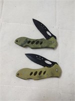 2 Lock Blade Knives