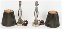 WWII US 60MM MORTAR SHELL LAMPS MADE FROM SHELLS
