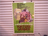 "Torture Garden" movie poster starring