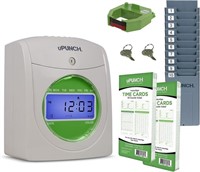 uPunch Starter Time Clock Bundle with 100-Cards,