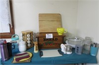 Bread Box and Spice Rack and More