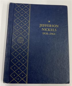 BLUE BOOK OF JEFFERSON NICKELS 1938-1964 COMPLETE