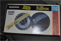 Daewoo 6.5" 3 way car speaker system