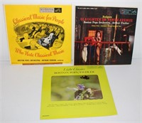 three classical music albums