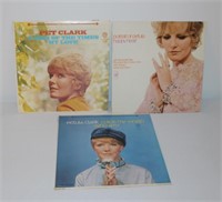 three Petula Clark albums w bonus poster