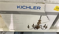 KICHLER "BEULAH" 5 LIGHT CHANDELIER