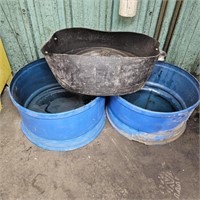 (3) Shop Large Drain Pans