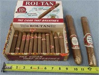 Vintage Cigars & Box
