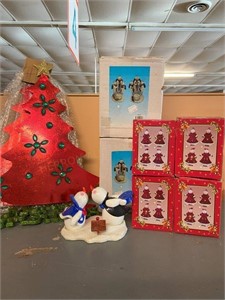Christmas Decor (Incl. Snowman Figurines &