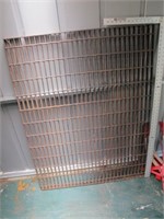 4 X 3  LARGE METAL GRATE.  USE FOR WHAT YOU WANT