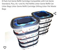 MSRP $30 8 Cat Genie Refil Cat Liners