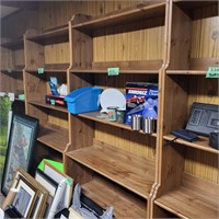 B335 Wood book shelf 4