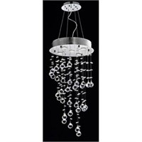 Whitfield Lighting Crystal 10 Light Chandelier,