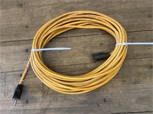 Length of extension cord.