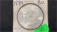 1883 BU Morgan Silver Dollar