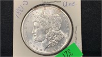 1881-S BU Morgan Silver Dollar