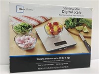 New stainless steel digital scale