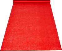 Red Carpet Runner for Party, 50 Ft