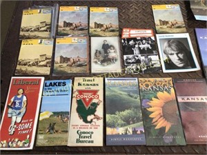 95 pcs vintage road maps, county directories,