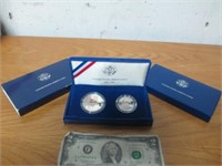 1986 U.S. Liberty Coins Proof Silver Dollar &