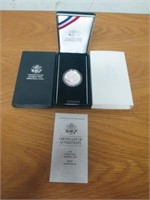 1991 U.S. Korean War Memorial Proof Silver