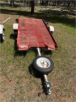 8.5' x 4.5' Flat Bed Trailer