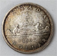 1965 CAD SILVER DOLLAR