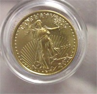 $5 1/10 OZ. GOLD LIBERTY