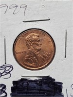 Uncirculated 1999 Lincoln Penny