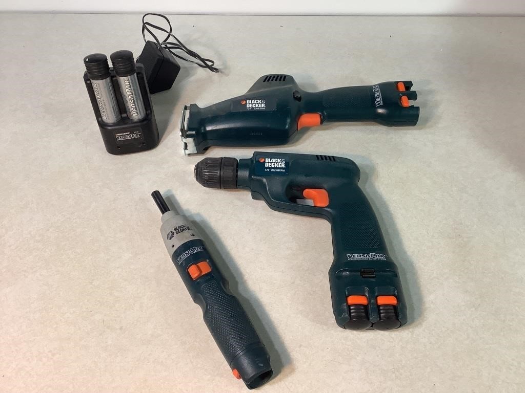 Black & Decker, Drill, Saw & Power Driver Set