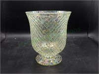 Large Crystal Mosaic Vase, Made in India