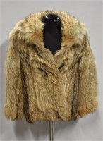 Police Auction: Designer Coyote Fur Jacket $2000