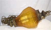 MID-CENTURY HANGING  LAMP ! R-2-2