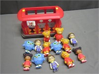 Fred Rodgers Toy Company Trolley and Figures