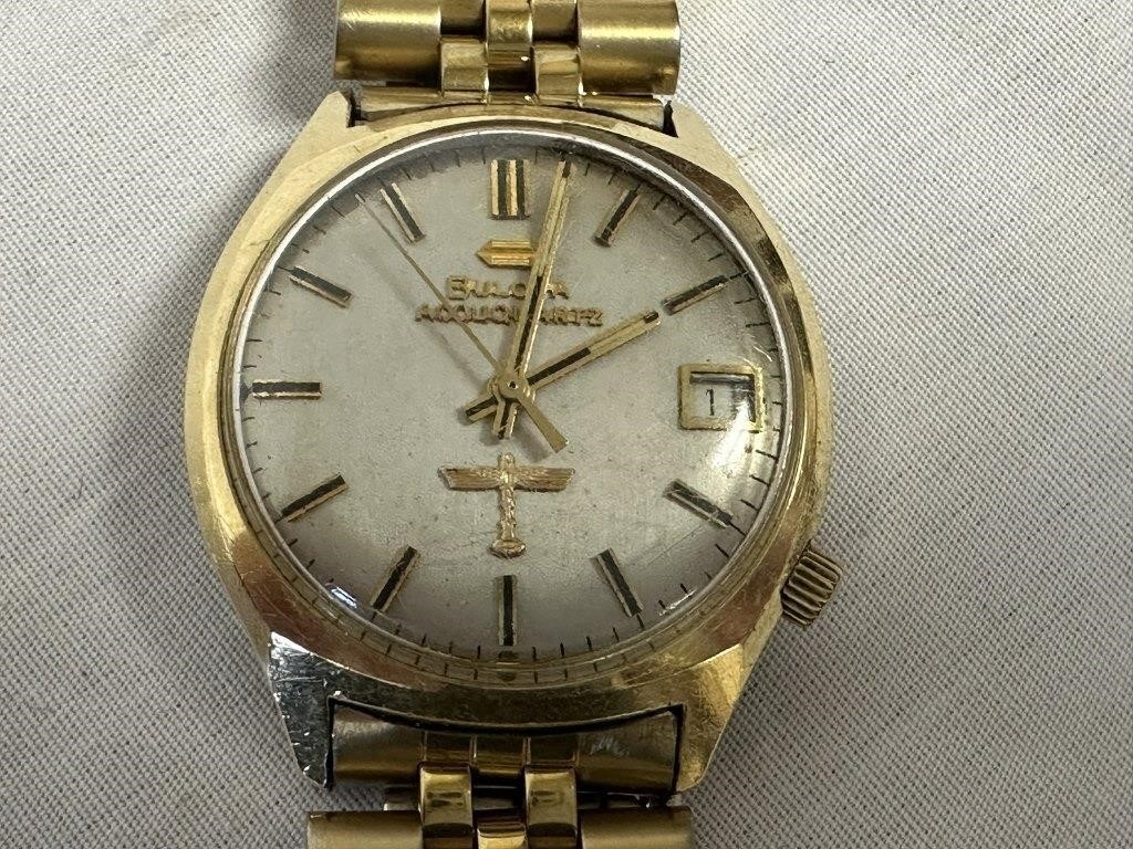 Men's Bulova AccutQuartz Medical Vtg. Wrist Watc