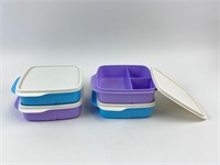 New Tupperware Lunch Divided Containers