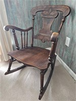 Wooden Rocking Chair 
25×35.5×33" - Seat Height
