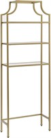 $197 - Crosley Furniture Aimee Space Saver, Gold