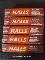 5 Halls Red Cherry 9 Drops per package