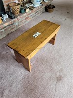 REFINISHED PRIMITIVE BENCH