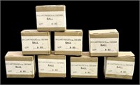 7.62mm NATO ammunition (8) boxes sealed,