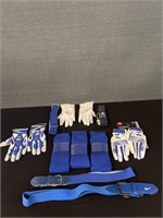 Lot NEW Baseball Gloves Belts Socks Under Armour