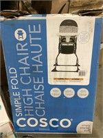 Cosco Simple Fold High Chair, Etched Arrows