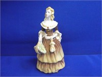 Coalport Brown Dress Lady Figurine