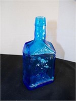 vintage Wheaton's 1775 Paul Revere blue bottle