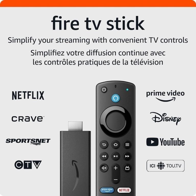 Amazon Fire TV Stick with Alexa Voice Remote