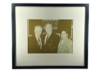 A Jerry Jones & Gilbert Aranza Photo (Signed)