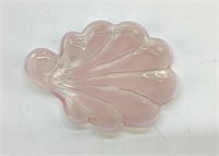 7x6" Duncan Miller Sanibel Pink Shell Dish