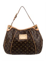 Louis Vuitton Brown Canvas Monogram Shoulder Bag