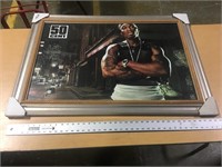 FRAMED 50 CENT PICTURE